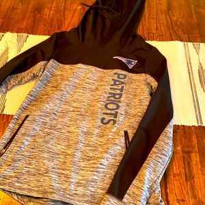 NWOT NFL Patriots Fleece Lined Hoodie